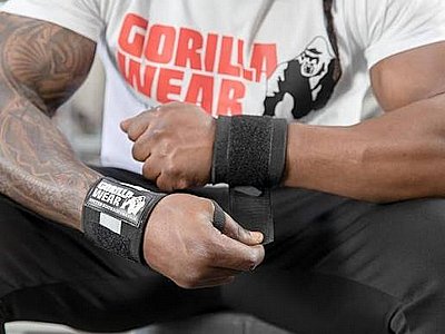 ������ ����� ��� ���� ���� Gorilla wear Wrist Wraps PRO