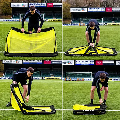 ��� ������ ����� (���������) ������ ����� FORZA POD GOAL � PRO ALU50 Folding Football Goal