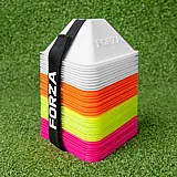 סט 40 מיני קונוס קשיח 4 צבעים FORZA Mini Tri Cones סט 40 מיני קונוס קשיח 4 צבעים FORZA Mini Tri Cones
