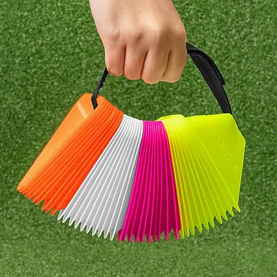 �� 40 ���� ����� ���� 4 ����� FORZA Mini Tri Cones