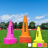 קונוס לאימונים במגוון גדלים FORZA Football Training Marker Cones קונוס לאימונים במגוון גדלים FORZA Football Training Marker Cones