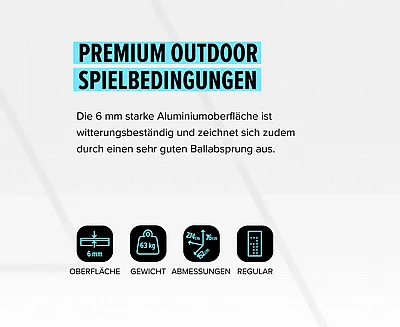 ����� ��"� ��� 6 �"� ��������� JOOLA Outdoor Table Tennis
