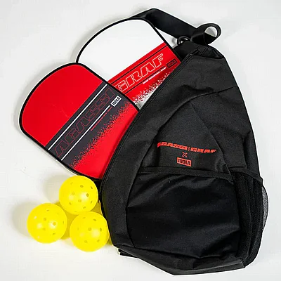 ��� ������ �- 3 ����� ������� �� ��� - JOOLA Champion Agassi/Graf Pickleball Set