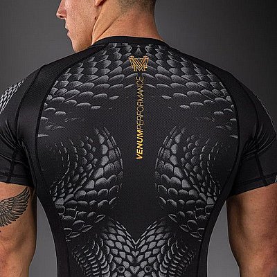 ����� ����� ������� ��� Venum Matupa Short Sleeve Rashguard Black/Red/Silver