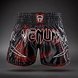 ���� ������ ������� Venum Matupa Muay Thai Shorts Black/Grey/Gold
