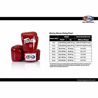 ����� ������ ��� Fairtex Universal BGV1 Gloves