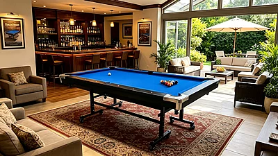 ����� ������� ����� Foldable Pool Table