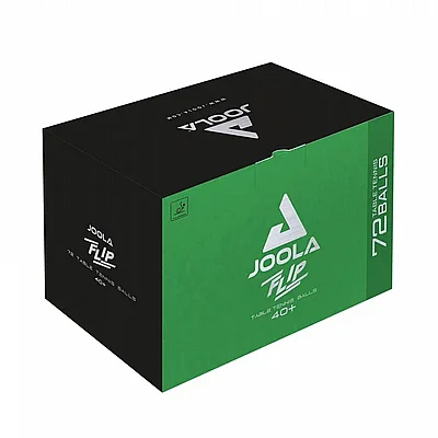 72 ����� ��"� (����) - JOOLA Table Tennis Ball Flip 40+ White 72-Pack