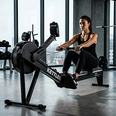 ����� ����� ������ GYM95 seated rowing machine KETTLER
