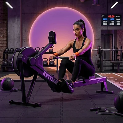 ����� ����� ������ GYM95 seated rowing machine KETTLER