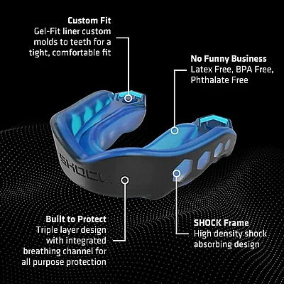 ��� ������ ���� ������ ShockDoctor SuperFit Power Mouthguard All Sport SR