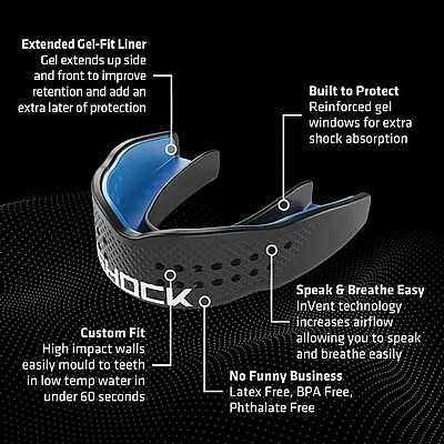 ��� ������ ���� ������ ShockDoctor SuperFit Power Mouthguard All Sport SR