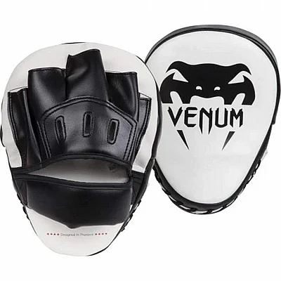 ��� ����� ��� (���) Venum Light Focus Mitts - White/Black