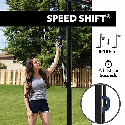 ���� �� ���� ������� 48 ���� - Lifetime Adjustable Portable Basketball Hoop