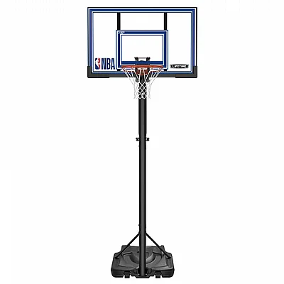 ���� �� ���� ������� 52 ���� - Lifetime Polycarbonate Adjustable Portable Basketball Hoop NBA Edition