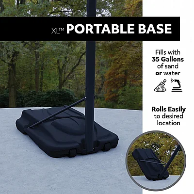 ���� �� ���� ������� 52 ���� - Lifetime Polycarbonate Adjustable Portable Basketball Hoop NBA Edition