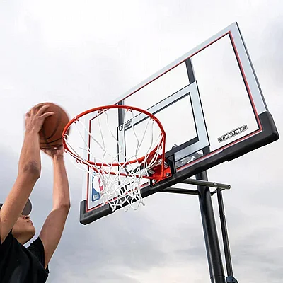 ���� �� ���� ������� 48 ���� - Lifetime Polycarbonate Adjustable Portable Basketball Hoop NBA Edition