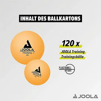 ���� 120 ����� ��"� (���/����) JOOLA Table Tennis Ball Training 40+